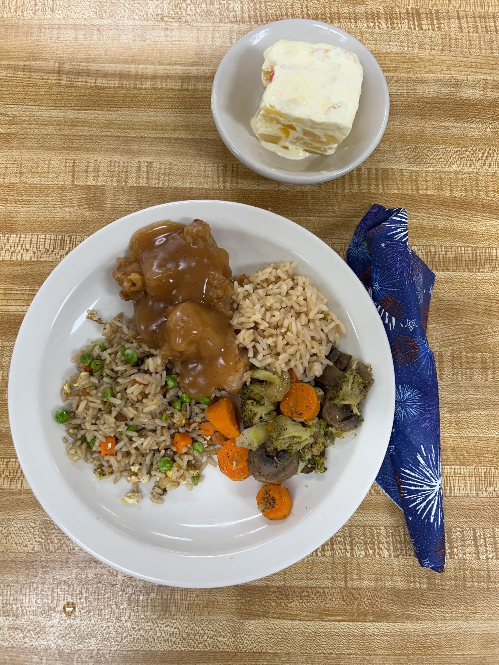 Homemade lunch served at Senior Hospitality Center